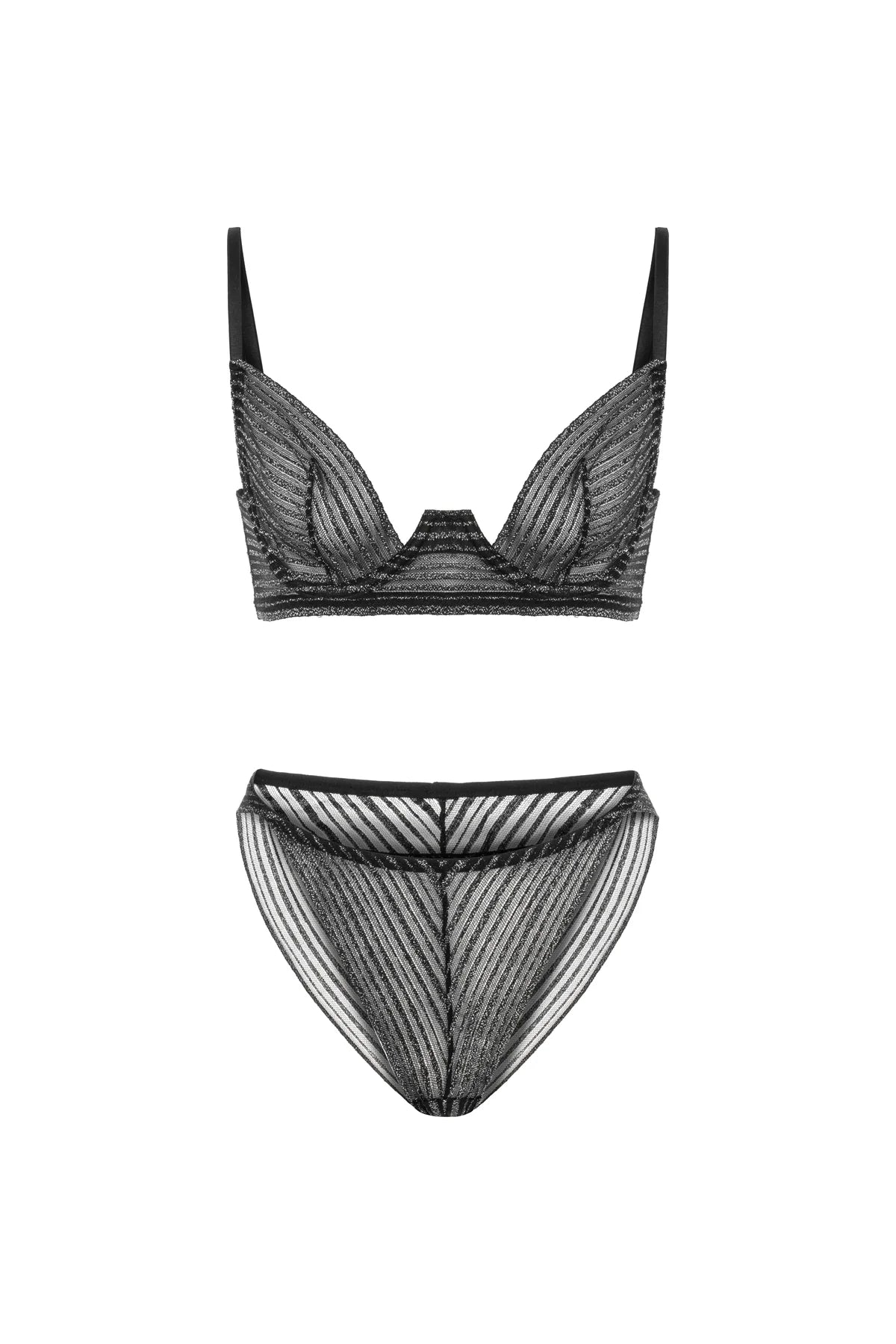 MERS SILK - Soutien gorge Silvery