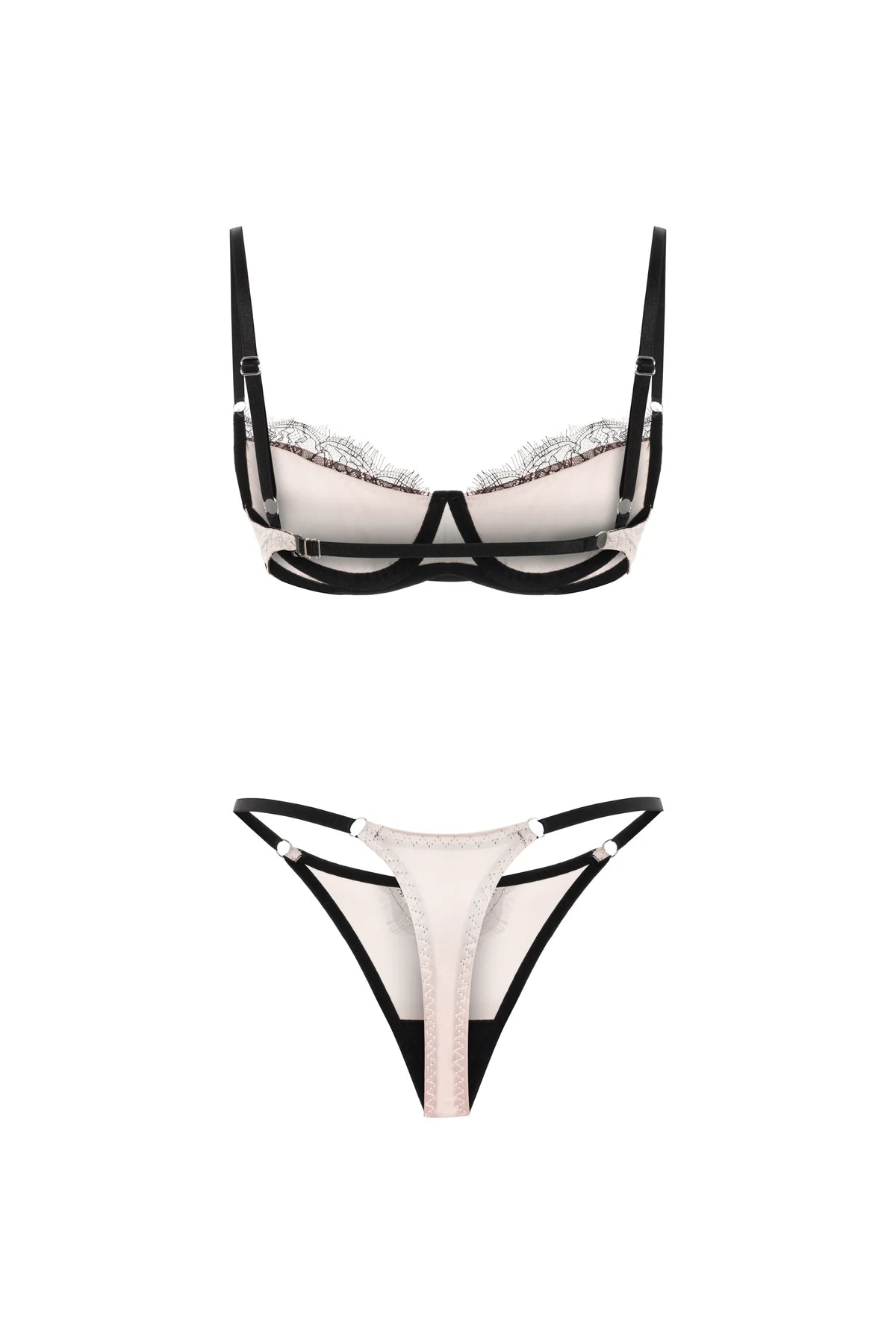 MERS SILK - Soutien gorge Powder