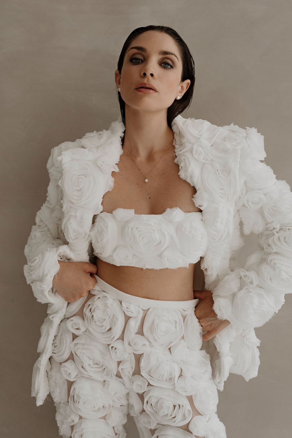 TAILLEUR BLANC STUDIO BAREA