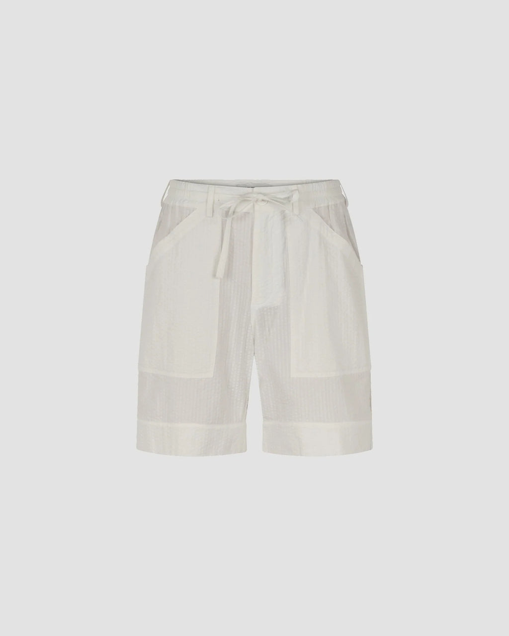 WAVE TEXTURE - Short Riviera - Blanc